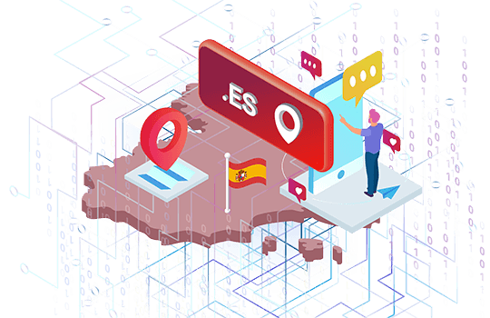 Register .ES domain