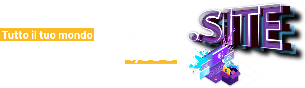 Dominio .site, il primo anno per solamente 1,50€
